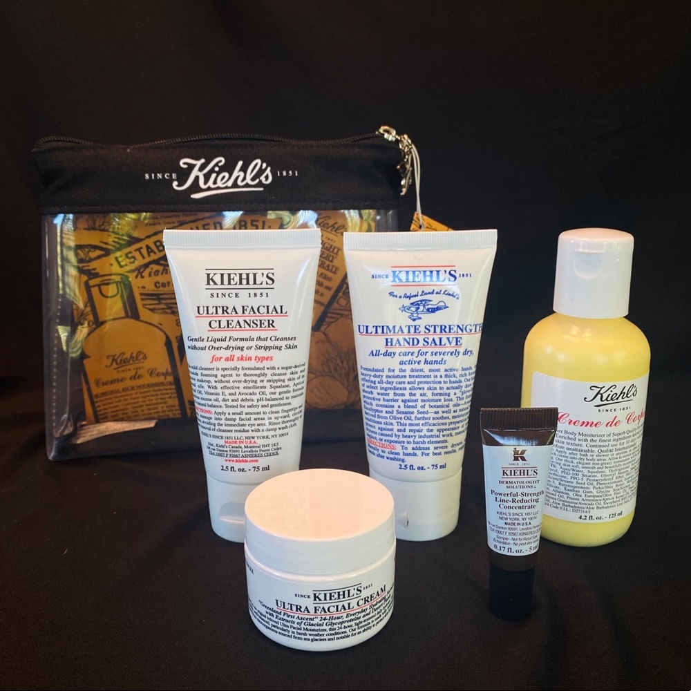 KIEHL’S Skincare All Over Moisture Kit